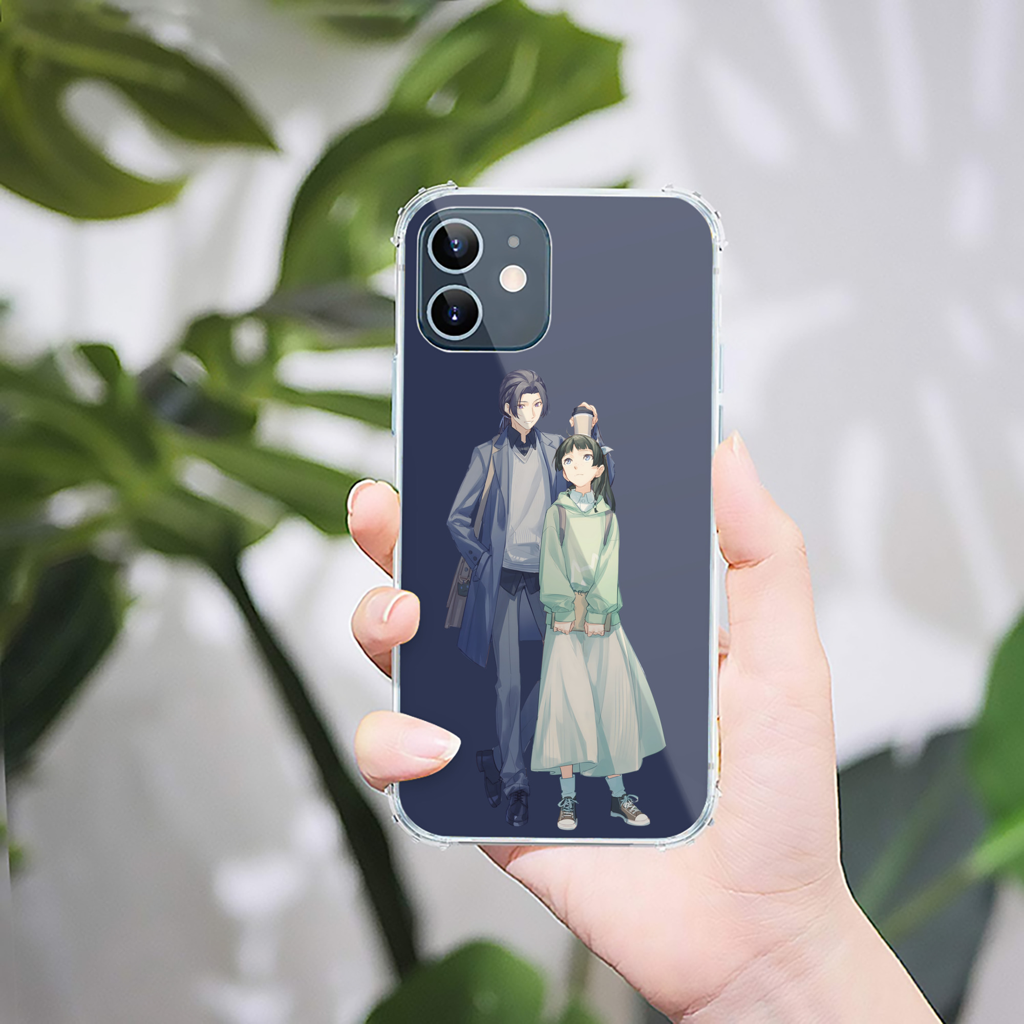 （画像用） 薬屋のひとりごと The Apothecary Diaries 【iPhone 12シリーズ対応】透明スマホケース（クリアソフトケース）